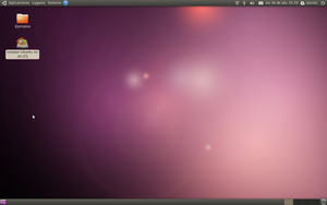 Captura de pantalla de Ubuntu 10.04