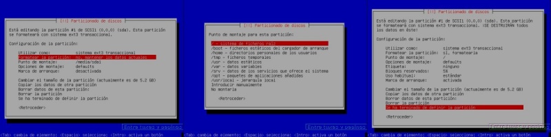 Archivo:Instalación con Alternate CD proceso Particionado de discos Manual Partición del sistema.jpg